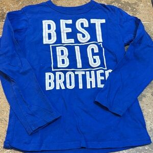 The Childrens Place Blue Kids 'Best Big Brother' Long Sleeve Shirt